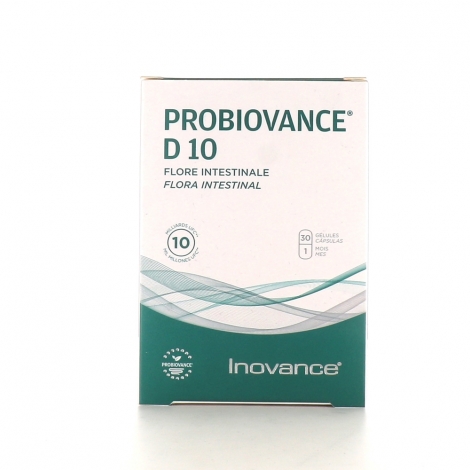 Inovance Probiovance D10 30 gélules pas cher, discount