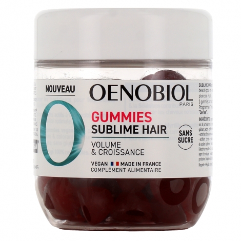Oenobiol Cheveux Volume & Croissance 60 gummies pas cher, discount