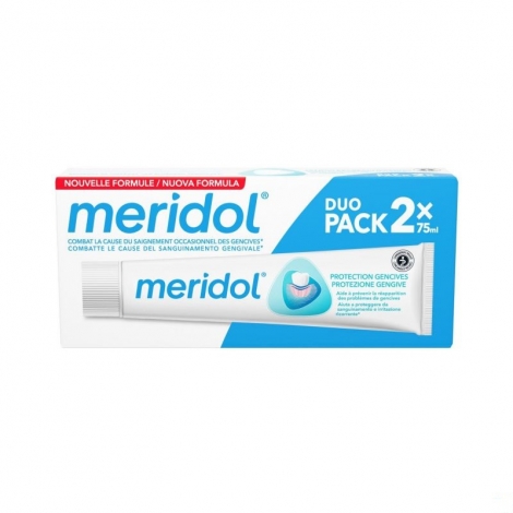 Meridol Dentifrice Protection Gencives 2x75ml pas cher, discount