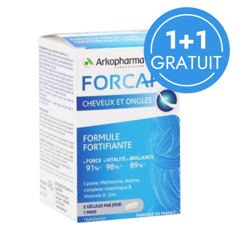 Arkopharma Pack Forcapil 60 gélules + 60 gratuites pas cher, discount