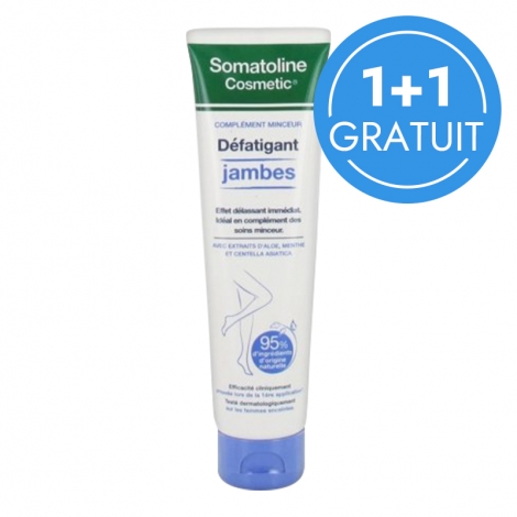 Somatoline Cosmetic Défatigant Jambes 100ml 1 + 1 GRATUIT pas cher, discount