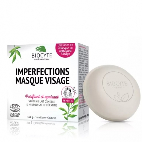 Biocyte Masque imperfections bio 100g pas cher, discount