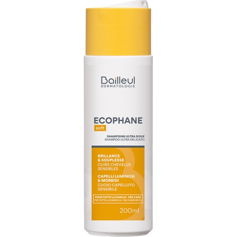 Bailleul Ecophane Shampooing Ultra Doux Cuirs Chevelus Sensibles 200ml pas cher, discount