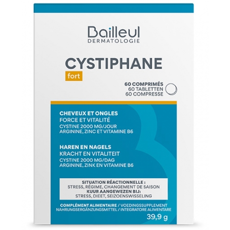 Cystiphane Cystine B6 Cheveux & Ongles 60 comprimés pas cher, discount