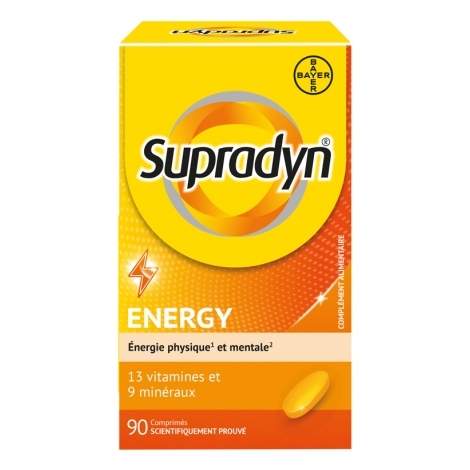 Supradyn Energy 90 comprimés pas cher, discount