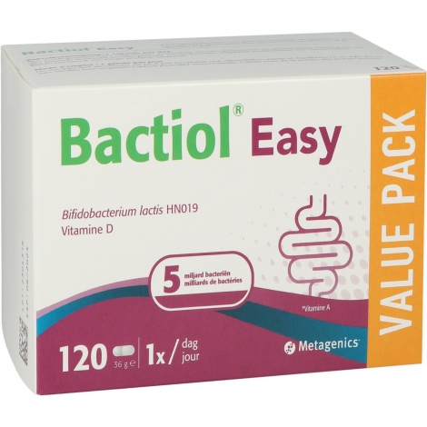 Metagenics Bactiol Easy 120 gélules pas cher, discount