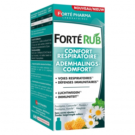 forte Pharma FortéRub Confort Respiratoire Solution Buvable 120ml pas cher, discount