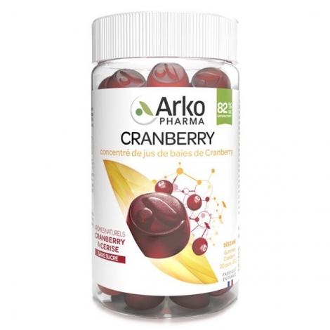 Arkopharma Arko Cranberry 60 gummies pas cher, discount