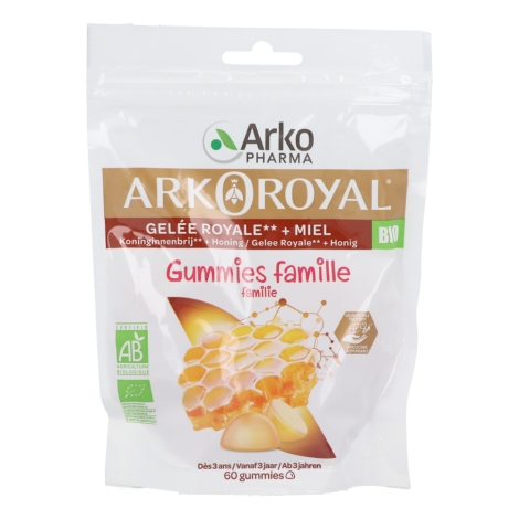 Arkopharma Arkoroyal Gummies Famille Bio 60 gummies pas cher, discount