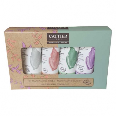 Cattier Coffret Masques & Gommage 4 x 30ml pas cher, discount