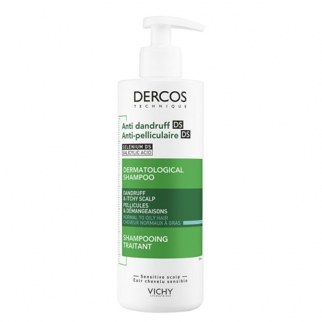 Vichy Shampooing Anti-Pelliculaire DS Cheveux normaux à Gras 500ml pas cher, discount