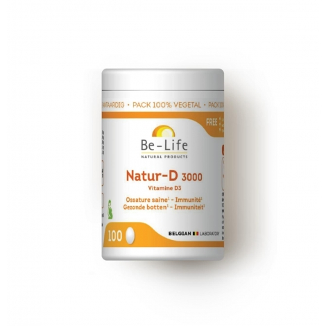 Be-Life Natur-D 3000 100 capsules pas cher, discount