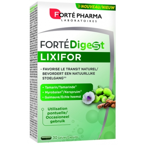 Forte Pharma Lixifor nf 30 gélules pas cher, discount