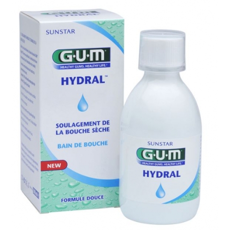 Gum Hydral Bain de Bouche 300ml pas cher, discount