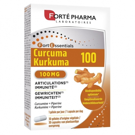 Forte Pharma Curcuma 100 30 gélules pas cher, discount