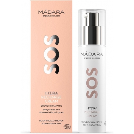Madara SOS Hydra Crème Hydratante Redynamisante Régénératrice 50ml pas cher, discount