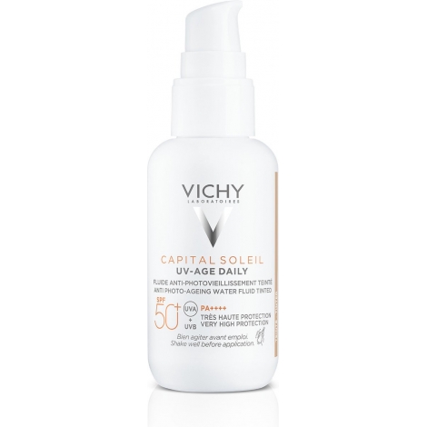 Vichy UV Age Daily fluide photoprotecteur Teinté SPF50+ 40ml pas cher, discount