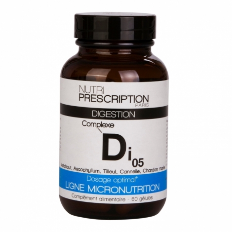 Nutri Prescription DI05 Digestion 60 gélules pas cher, discount
