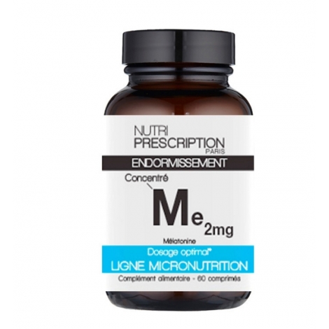 NutriPrescription ME2MG Endormissement 60 gélules pas cher, discount