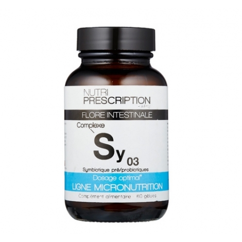 NutriPrescription SY03 Flore intestinale 60 gélules pas cher, discount