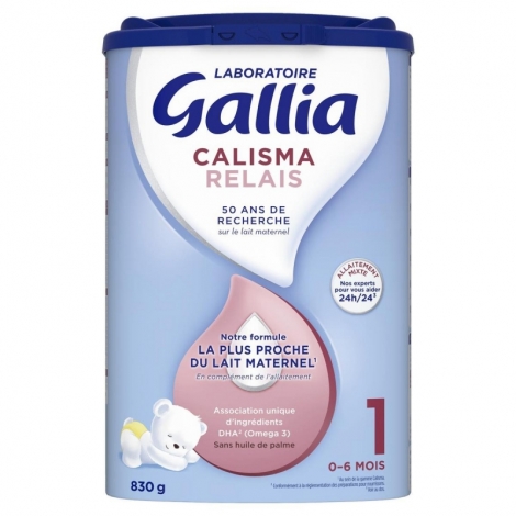 Gallia Calisma Relais 1er Âge 830g pas cher, discount