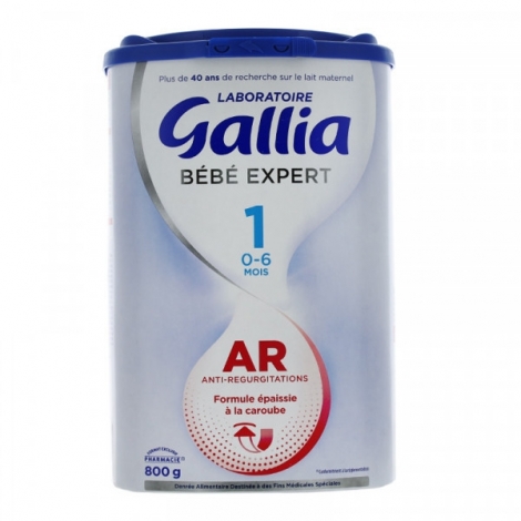 Gallia Bébé Expert AR 1 poudre boîte 800g pas cher, discount