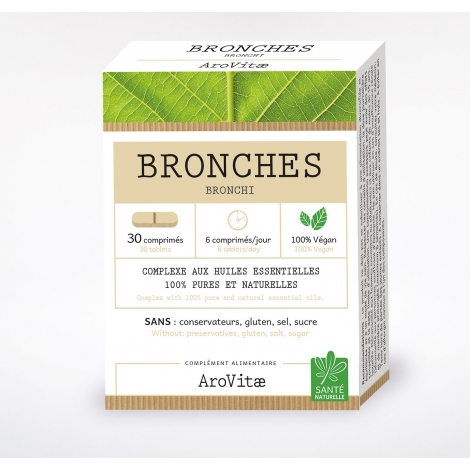 Arovitae Bronches 30 comprimés pas cher, discount