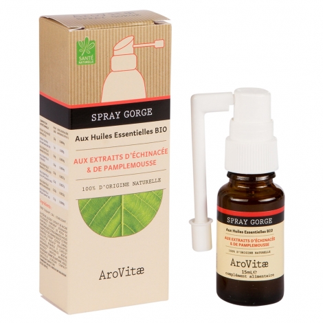Arovitae Spray gorge 15ml pas cher, discount