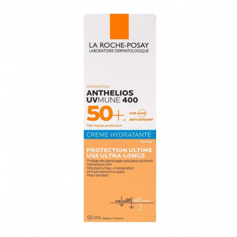 La Roche Posay AP Anthélios UVMune ultra crème teintée SPF50+ 50ml pas cher, discount