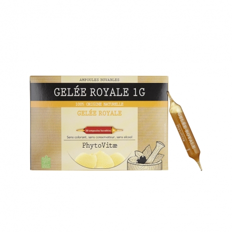 PhytoVitae Ampoule Gelée Royale 1g pas cher, discount