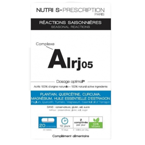 Nutri S-Prescription Alrj-05 20 comprimés pas cher, discount