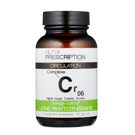 Nutri Prescription CR06 Circulation 60 gélules pas cher, discount