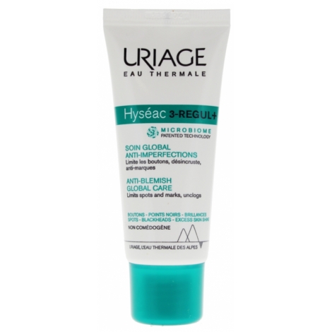 Uriage Hyséac 3-Regul + Soin Global Anti-Imperfections 40 ml pas cher, discount