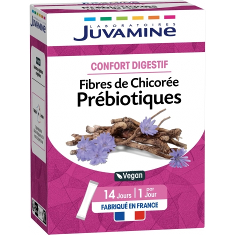 Juvamine Inuline de Chicorée Flore Intestinale 14 sticks pas cher, discount