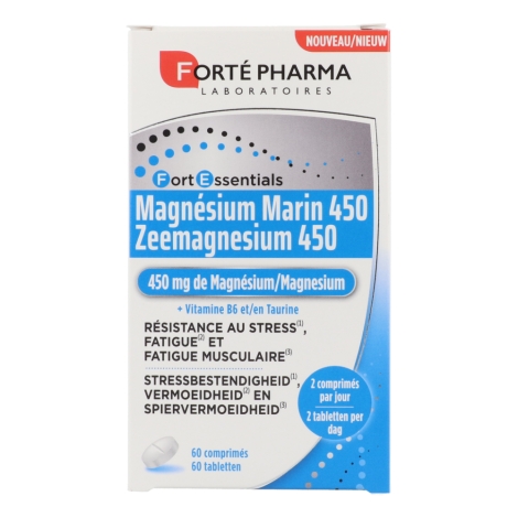 Forte Pharma Pack Magnesium Marin 450 60 comprimés + 60 gratuits pas cher, discount