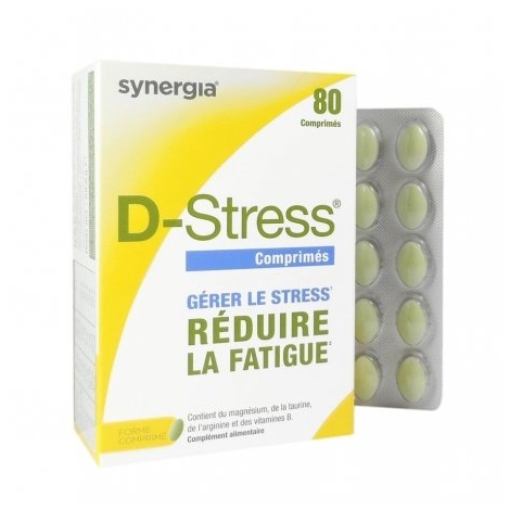 Synergia Pack D-Stress 2x80 comprimés + 80 gratuits pas cher, discount
