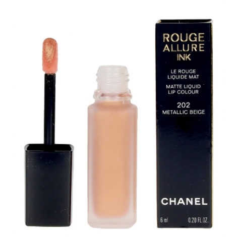 Chanel Rouge Allure Gloss Metal Beige 202 6ml pas cher, discount