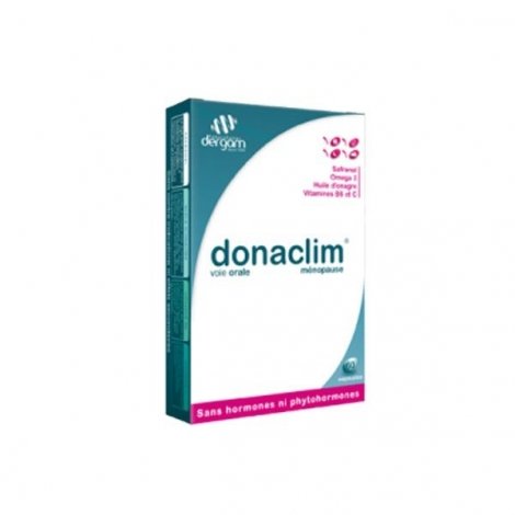 Dergam Donaclim Confort de la Menopause 60 capsules pas cher, discount