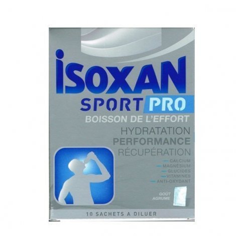 Isoxan Sport Pro Boisson de l'Effort Hydratation Performance Récupération 10 Sachets Diluer pas cher, discount